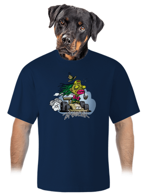 unisex tričko oversized