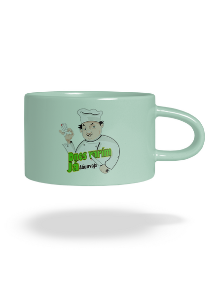 Dnes varím ja hrnček makronka Mint Macaron