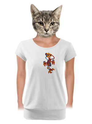 dámske tričko s lemom