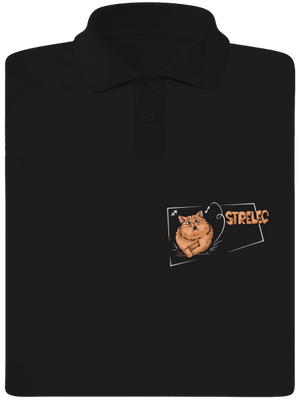 Mačací horoskop: Strelec pánska polokošeľa Black