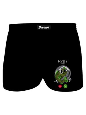 Ryby volají pánske trenky Black