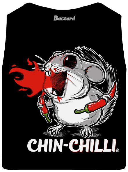Chinchilli pánske tielko Black