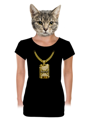 dámske tričko s lemom