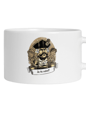 B14: S čerty nejsou žerty hrnček makronka White