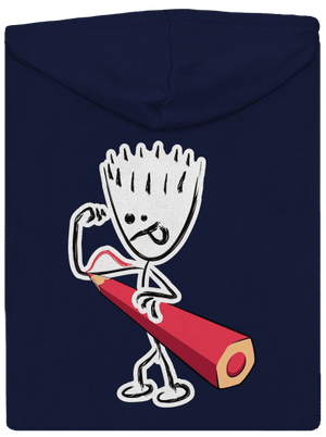 Svaly pánska mikina na zips Navy