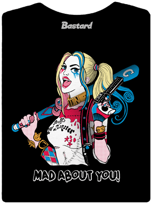 Joker a Harley dámske tričko s lemom Black