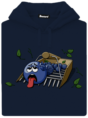 Čučoriedky pánska mikina klokanka Navy