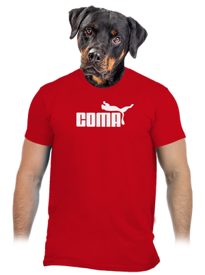Coma pánske tričko Red