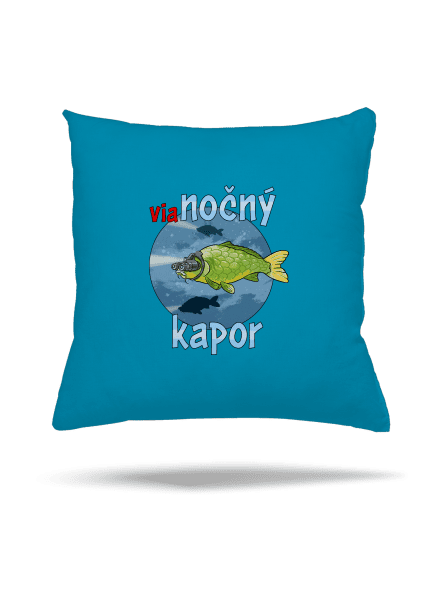 Vianočný kapor vankúš Blue Turquoise