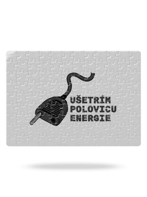 Ušetrím polovicu puzzle White