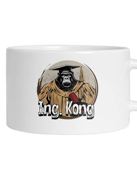 Ing. Kong hrnček makronka White