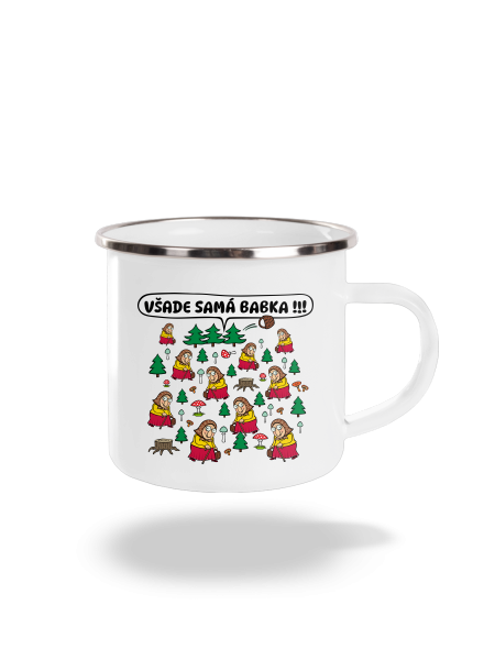 Všade samá babka plecháčik White