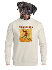 unisex mikina bez kapucne