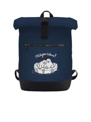 Milujem túlenie batoh French Navy