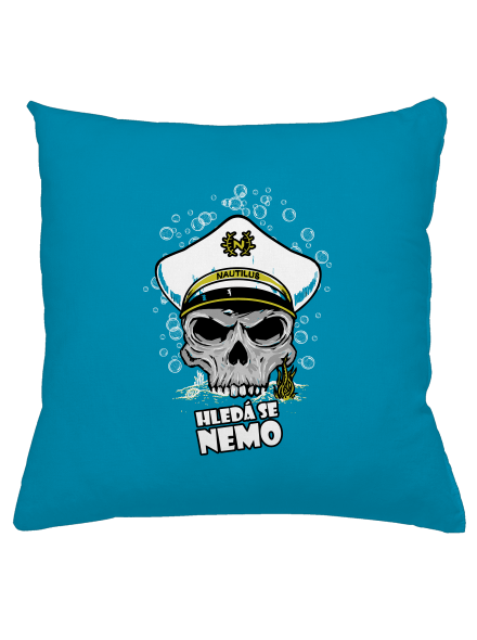 Kapitán Nemo vankúš Blue Turquoise