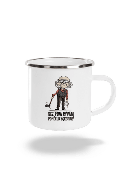 Neklidný bez piva plecháčik White