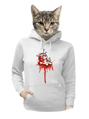 dámska mikina klokanka