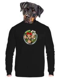 unisex mikina bez kapucne