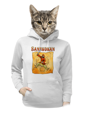 dámska mikina klokanka