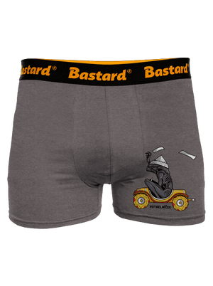 Votrelníček boxerky Gray Melange