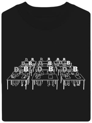 Cimrman: Debil, blbeček unisex mikina bez kapucne Black