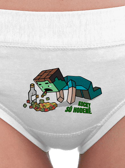 Kocky sú hodené dámske nohavičky White