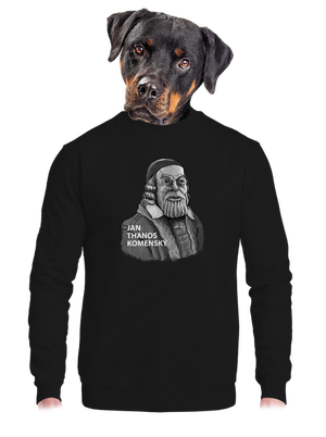 unisex mikina bez kapucne