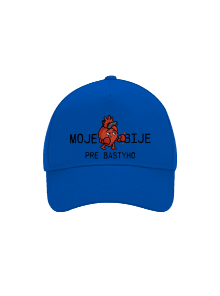 Moje srdce bije šiltovka baseballka Bright Royal