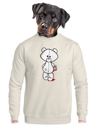 unisex mikina bez kapucne