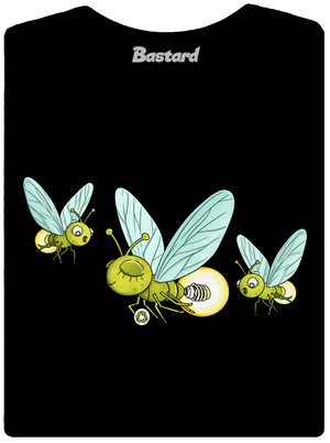 Svetluška dámske tričko prémium Black