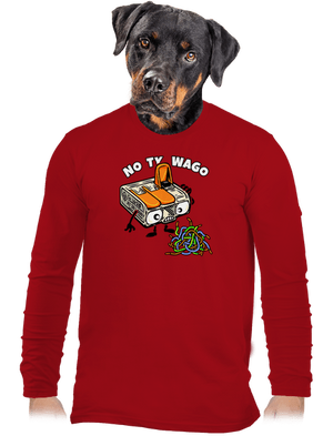 Wago svorka pánske dlhý rukáv Red