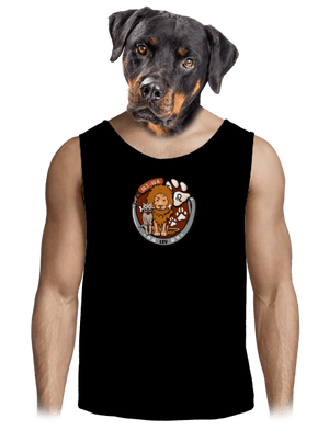 Psí horoskop: Lev pánske tielko Black