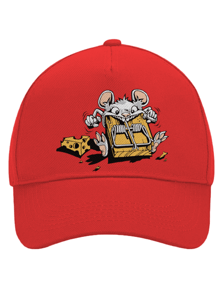 Gurmán šiltovka baseballka Classic Red