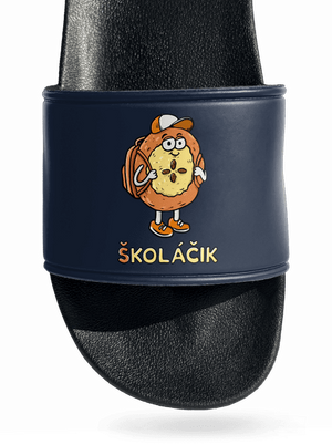 Školáčik šľapky Navy