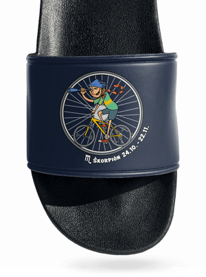 Cyklistický horoskop: Škorpión šľapky Navy