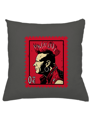 Známka punku vankúš Gray Pol