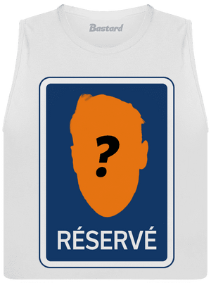 Značka réservé dámske tielko voľné White