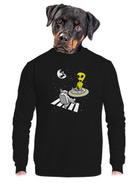 unisex mikina bez kapucne