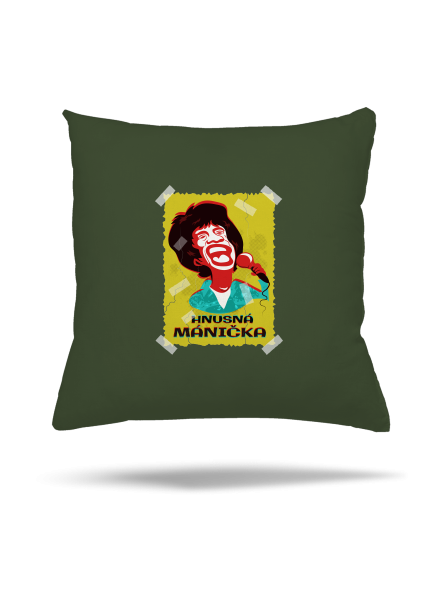 Mánička vankúš Olive Green