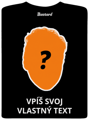 Tvoja hlava detské tričko Black