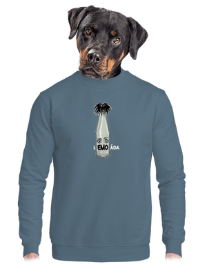 unisex mikina bez kapucne