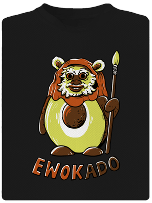 Ewokado detské športové tričko Black