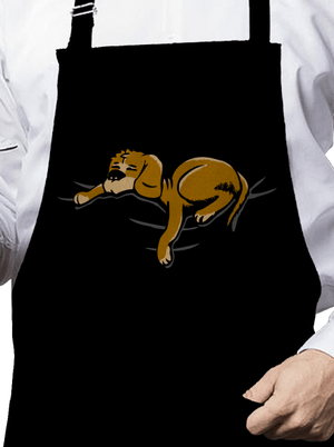 Spiaci pes zástera Black