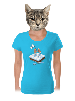 Polárna expedícia dámske tričko Blue Atol