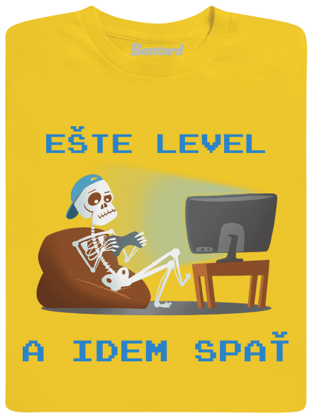 Ešte level detské tričko Gold
