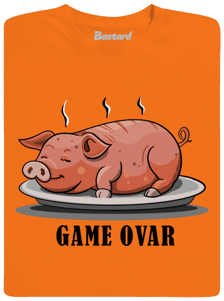 Game ovar pánske tričko Orange