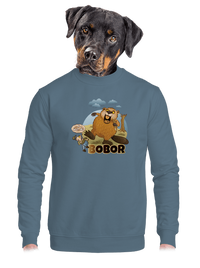 unisex mikina bez kapucne