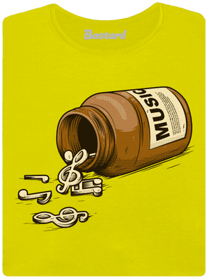 Music Pills dámske tričko prémium Lemon