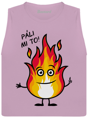 Páli mi to dámske tielko voľné Lilac