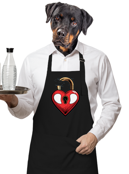 Zámok lásky zástera Black